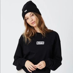 Kith Women’s Classic Dock Beanie-black